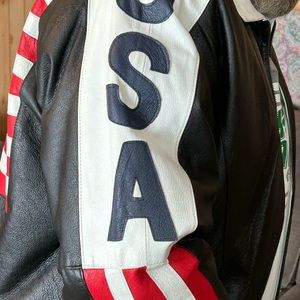 Michael Hoban men’s leather USA coat